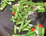 A picture of step 2 of Chinese style French Beans.