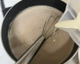 A picture of step 3 of Brown Sugar Bubble Milk Tea Panna Cotta.