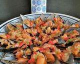 Foto del paso 7 de la receta: Mejillones con pipirrana