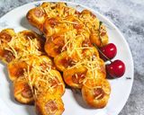Foto langkah ke 7 dari resep Caterpillar Bread (Metode Autolyse).