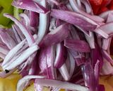 Zöldséges pirított tészta,csirkemellel recept fázis 4 fotója