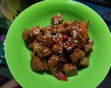 Foto langkah ke 5 dari resep Tumis Tempe Pedas Manis.