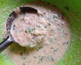 A picture of step 2 of Sattu Pancake (Using Sattu Premix).