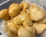 A picture of step 2 of Dahi vada.
