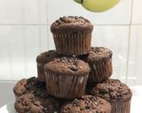 Hình bước làm 3 của món Chocolate muffin