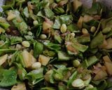 दत्तगुरूंची आवडती - श्रावणी घेवडा भाजी (ghevda bhaji recipe in marathi) रेसिपी स्टेप 2 फोटो 