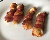 Bacon szalonnás halloumi falatok recept fázis 2 fotója