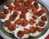 A picture of step 4 of Shrimp Deviled Eggs.