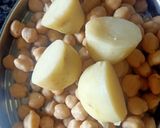 छोले की सब्जी (chole ki sabzi recipe in Hindi) रेसिपी चरण 1 फोटो