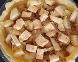 Une image de l'étape 5 de Tarte pomme de terre Saint Nectaire et Tomme de Savoie.