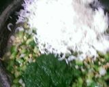 A picture of step 1 of Sprouted spinach Rice.
