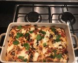 A picture of step 4 of Pork enchiladas.
