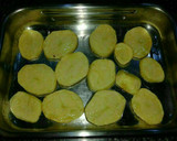 Foto del paso 4 de la receta: Patatas al horno con crema de roquefort y beicon