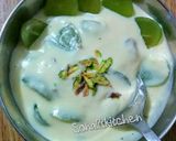A picture of step 2 of Angoori Rabri.