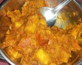 A picture of step 11 of Gatta Curry.