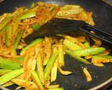 A picture of step 2 of Ivy gourd/Tindora fry(kovakkai).