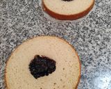 Foto del paso 25 de la receta Tarta de nata y mermelada de arándanos con conos de hojaldre