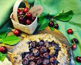 Pas rețetă Galette cu cireșe ❤🍒🫖☕ 5 fotografie