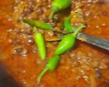 A picture of step 5 of Chana rice.