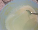 A picture of step 2 of Fried Milk with Flan Mix.