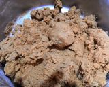 A picture of step 3 of Moondhal Laddus.