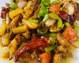 A picture of step 8 of Pineapple Chicken.