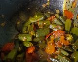 A picture of step 12 of Masala Bhindi Do Pyaza.