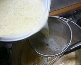 Madártej fehércsokoládés habcsókkal recept fázis 4 fotója