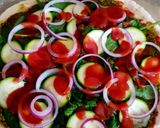 A picture of step 8 of My Homemade Veggie Pizza 😀.