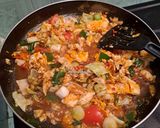 Foto langkah ke 9 dari resep Spaghetti Goreng Jawa Pedas.