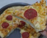 Foto langkah ke 6 dari resep Pizza Mozarella Peperoni aka Pizza Hut.