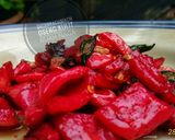 Foto langkah ke 7 dari resep Oseng Kulit Buah Naga.