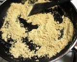 A picture of step 2 of Candied Ginger Burfi.