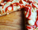 Pas rețetă Pizza pufoasă la tigaie 1 fotografie