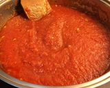 Foto del paso 1 de la receta: Sopa de tomate y marisco para año nuevo ✨🤩 Feliz 2019 🍾