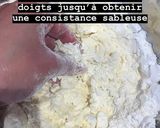 Une image de l'étape 1 de Sablés enrobés de chocolat blanc.