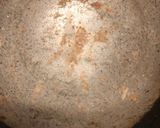 A picture of step 1 of Masala Bhagar (Samak rice).