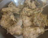 A picture of step 2 of Fried chops.