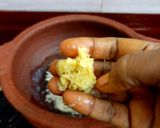 A picture of step 3 of Kerala sardine fish curry.