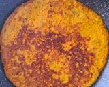 Foto del paso 2 de la receta Pizza ligera con base de zanahoria al sartén