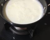 A picture of step 2 of Watermelon kheer.