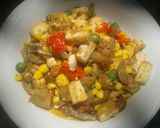 Foto langkah ke 8 dari resep 70. OSENG TAHU, JAGUNG, CEMPOKAK DAN KIKIL SAPI.