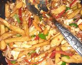 A picture of step 5 of Stir fried sweet potato.