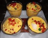 A picture of step 9 of Mango surprise delight.
