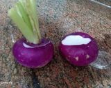 صورة لخطوة 2 من وصفة مخلل اللفت 💜💜