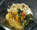 A picture of step 3 of Bhapauri (very healthy & nutritious) without oil.