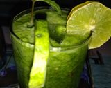 A picture of step 3 of Glowy green smoothie.