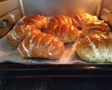 Foto langkah ke 10 dari resep Korean garlic bread with double cheese.