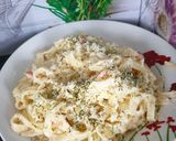 Une image de l'étape 3 de Tagliatelles fraîches au saumon 😊 #novembre.