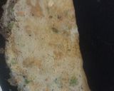 A picture of step 3 of Crispy rava dosai.
